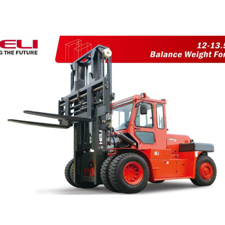 3 Stage Full Free Mast Heli 13.5t Diesel Forklift Cpcd135