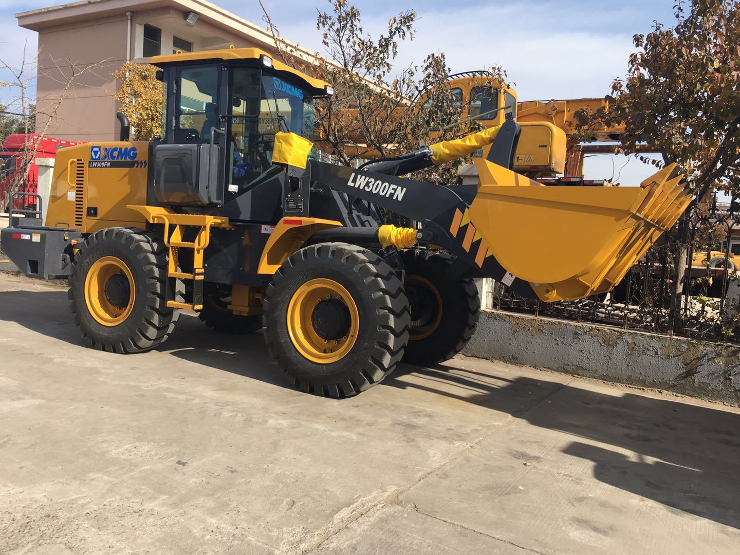 3 Ton Wheel Loader Lw300fn with Manual Control and Cheap Price