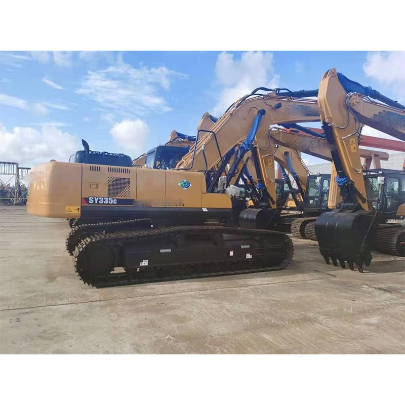 35t Heavy Crawler Excavator Sy335c with Rock Bucket for Mine