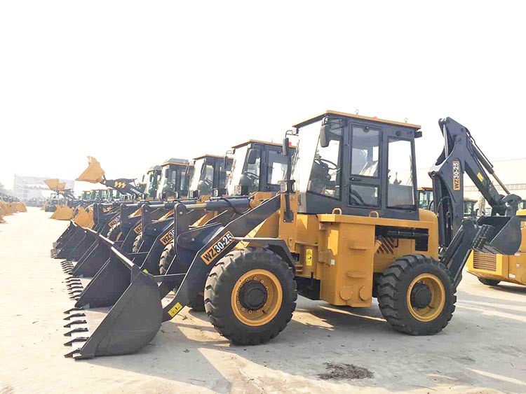 4*4 Tractor Wz30-25 Mini Loader Backhoe New Backhoe Loader