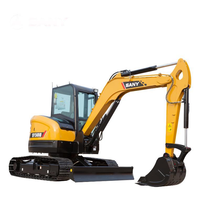 5 Ton Mini Crawler Excavator Sy50u with 0.15cbm Bucket