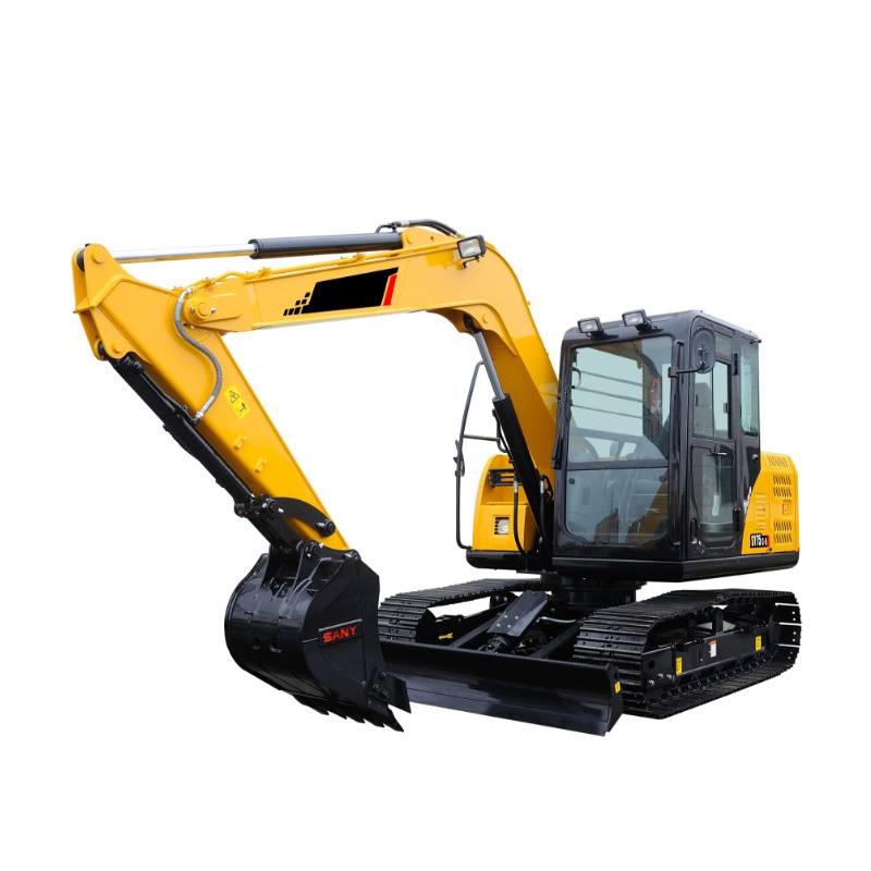 5tons Sy50u T4f Closed Cabin Mini Crawler Excavator with Cheap Price for Sale