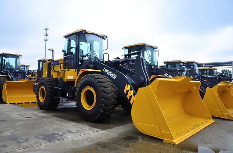 
                6 Ton carregadora de rodas LW600kn com 3m3 para Venda da caçamba
            