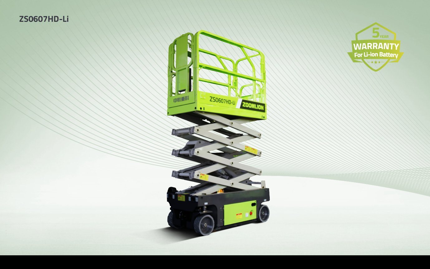 6m Self-Propelled Electric-Driven Scissor Lift Zs0607DC
