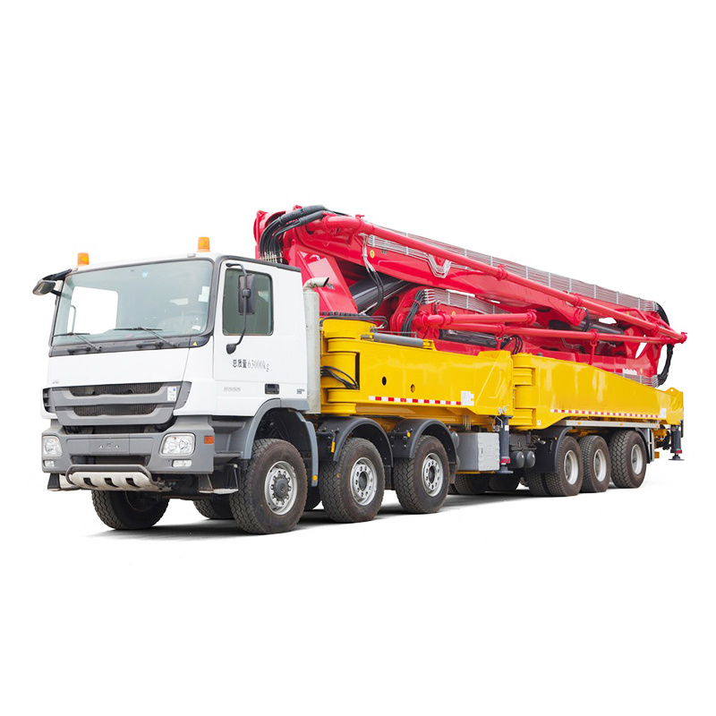China 
                70m 8*4 op vrachtwagens gemonteerde betonnen giekpomp Hb67V Hb70V
             leverancier
