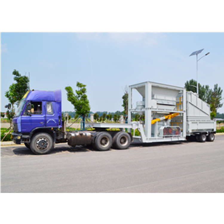 80 T/H 1000 Kg/Batch Liaoyuan Mobile Asphalt Plant Ylb1000