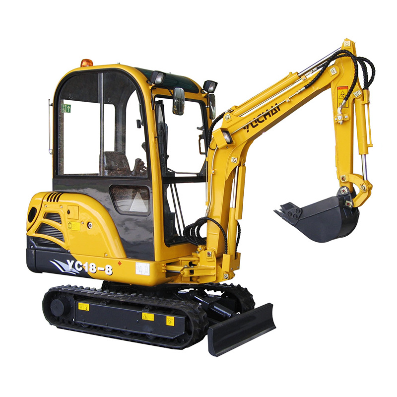 8000kg Full Hydraulic Crawler Mini Digger Excavator Yc08-8