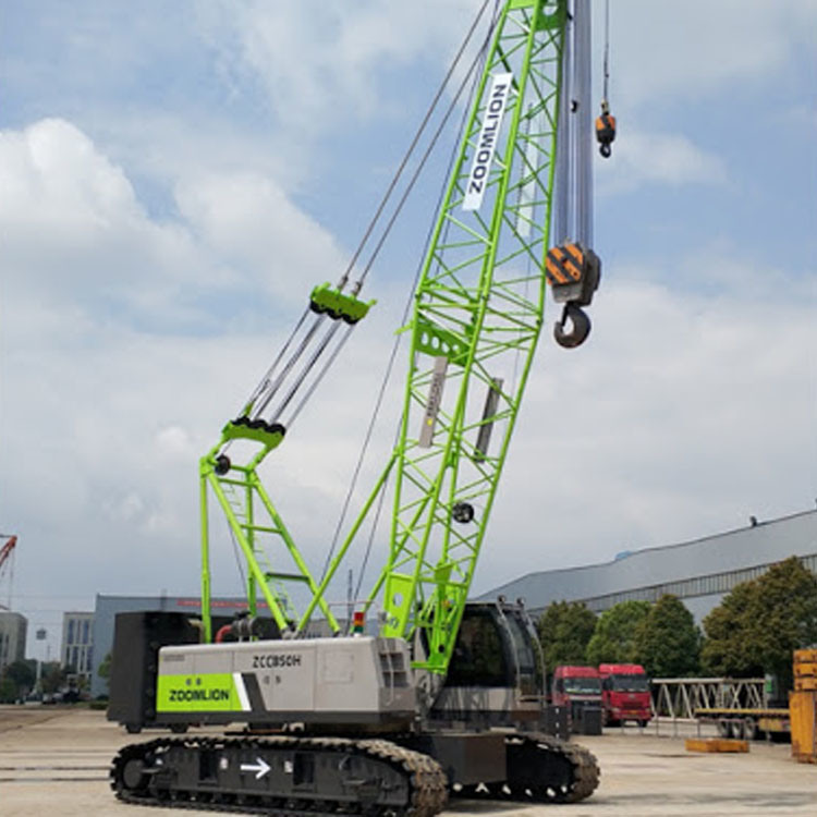 85 Ton Zcc850h Zoomlion Crawler Crane Heavy Construction Machinery