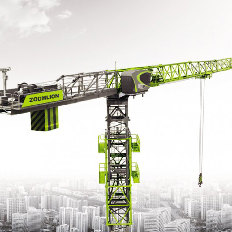 8tons Zoomlion Flat-Top Tower Crane T6513-8