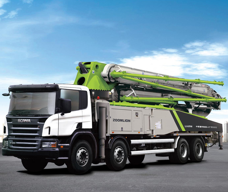 All Serices 40m 60mzoomlion 52X-6rz Truck Mounted Concrete Pump