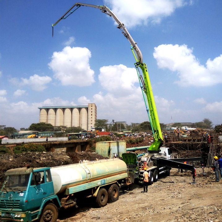 China 
                Ingeniería arquitectónica de 48 m de la bomba de concreto camión con 1 año de garantía
             proveedor