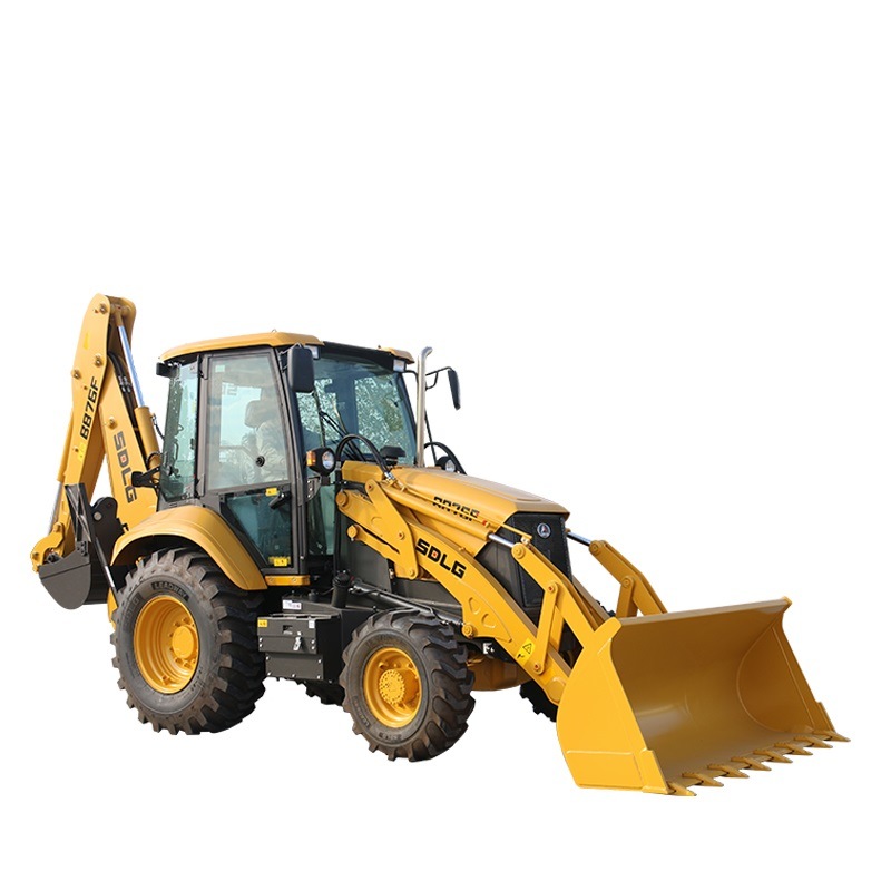 B876f 1.8t 1cbm Backhoe Loader Small Wheel Loader