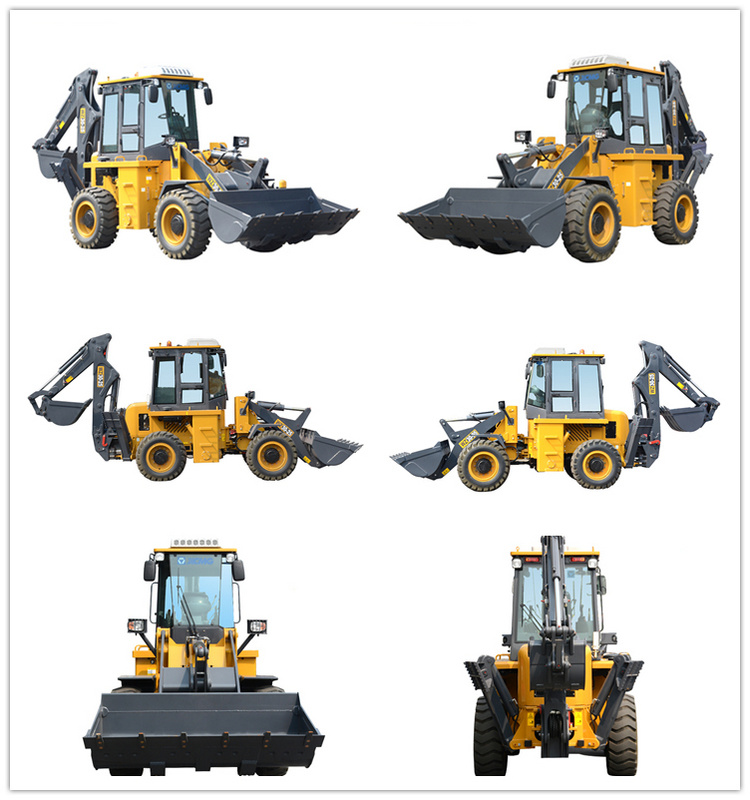 Backhoe Loader Shantui/ Liugong/ Changlin Backhoe with Good Price (CLG766A/630A/WZ30-25)