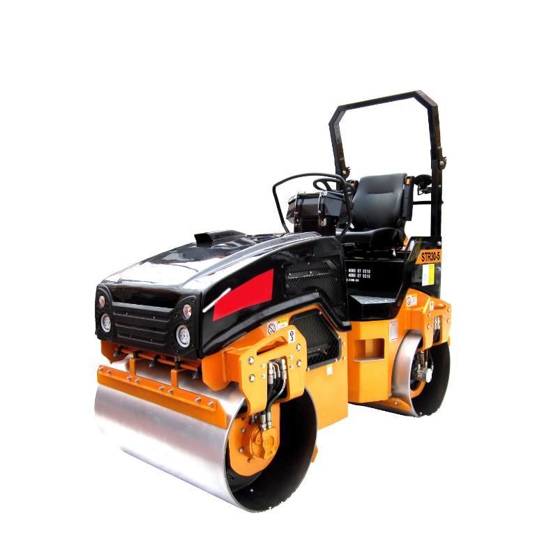 Best Machine 3ton Tandem Drum Roller Str30c-8 for Sale