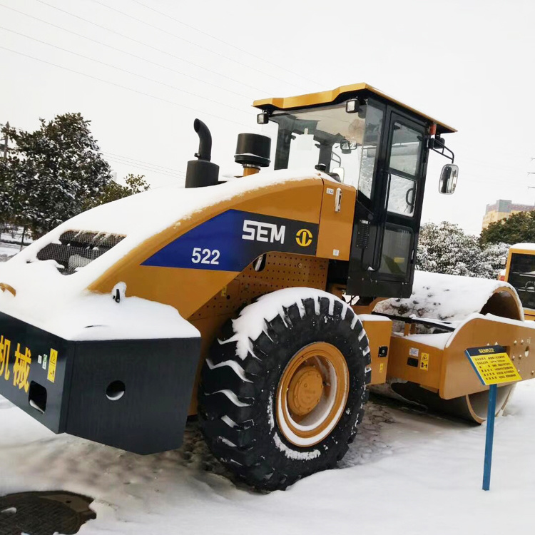 
                Brand New Sem522 20ton 22tons Single Drum Vibratory Road Roller with Padfoot
            
