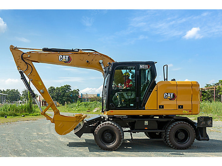 Caterpillar New Original 15 Ton Wheel Excavator M315 in Stock