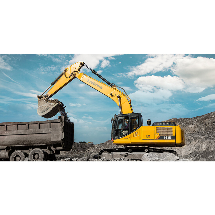 China Construction Machinery Liugong Large 32 Ton Excavator Clg933e