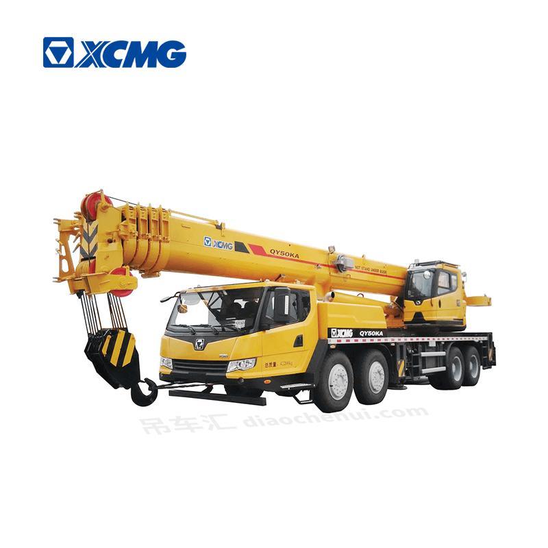 China EXW Price Xuzhou Official Xuzhou Latest 50ton Truck Crane Qy50ka