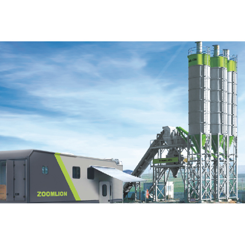 China Factory Harga Mini Mobile Concrete Mixing Batching Plant Price in Peru