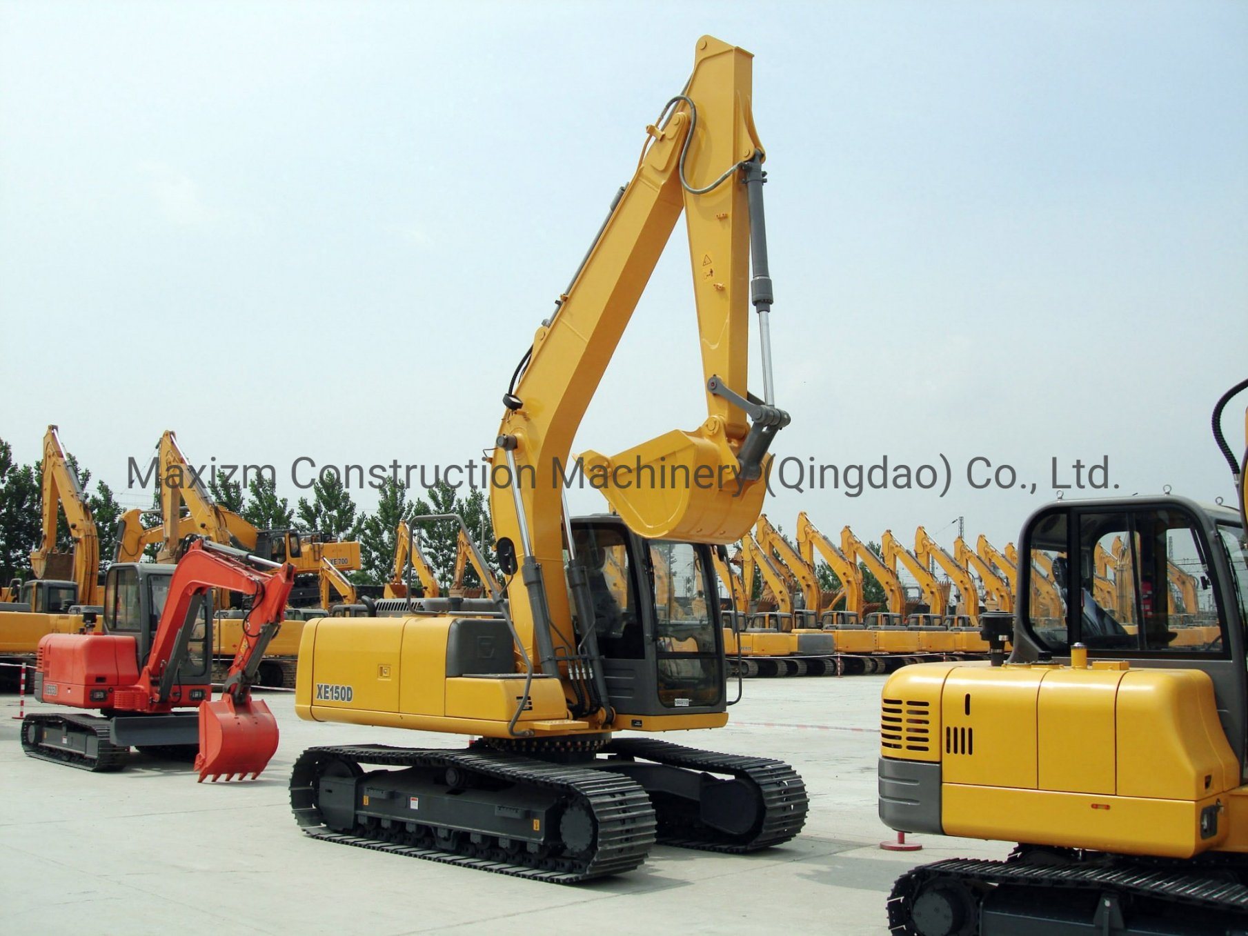 
                China berühmte 15 Tonnen Bagger Xe150d mit Hammer
            