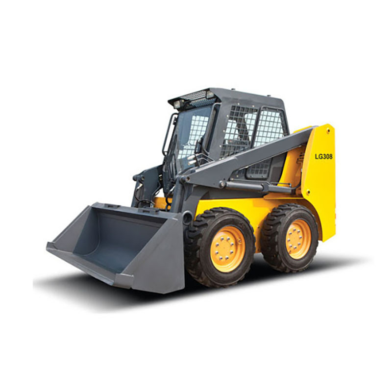 China Lonking Hydraulic 810kg Small Skid Steer Loader Cdm308