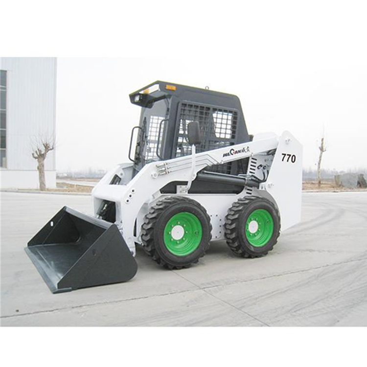 China Pneumactic Tire Skid Steer Loader Wecan Wt770