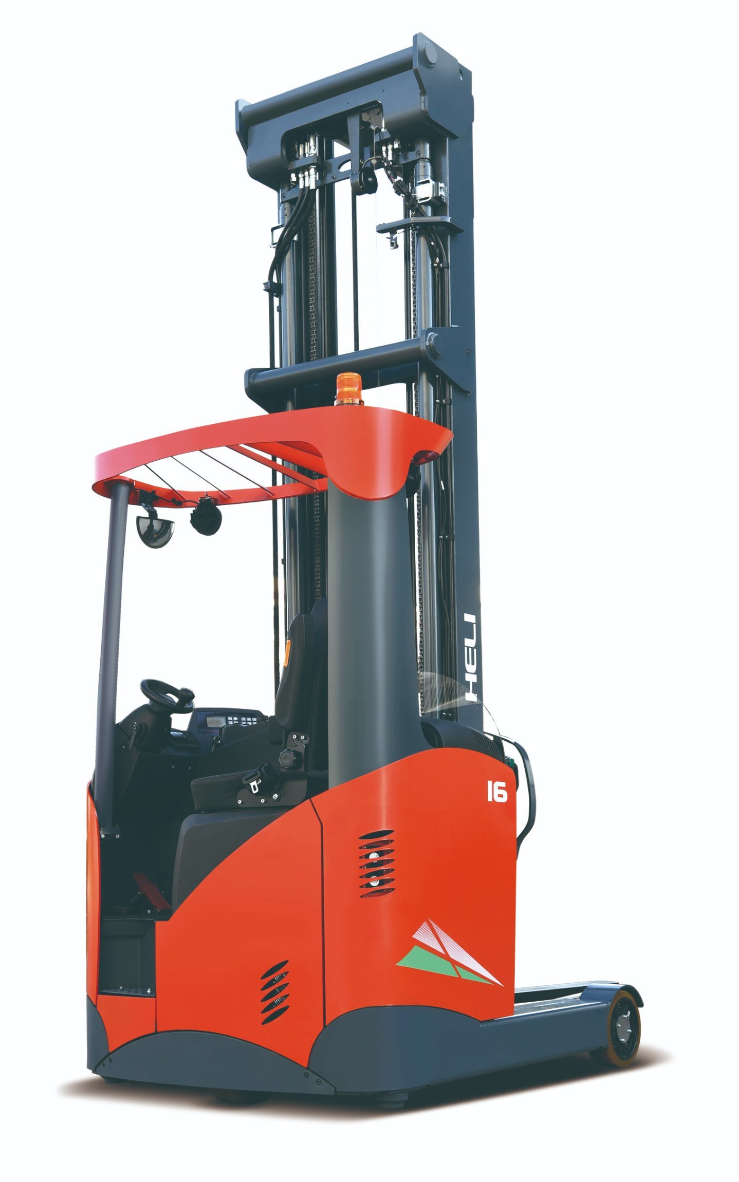 China Top Brand Heli 1.6t 1.8t 2t 3t 5t Warehouse Reach Truck Electric Forklift Cqd16