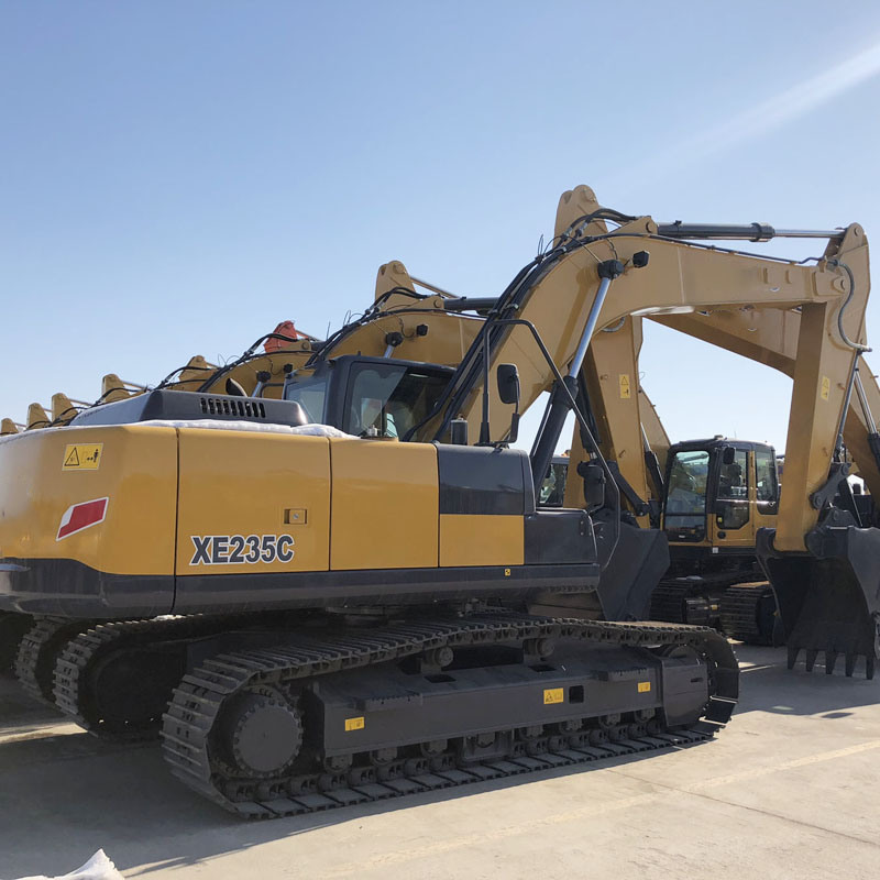 Concrete Bucket 23ton Crawler Excavator Xe235c Mining Excavator