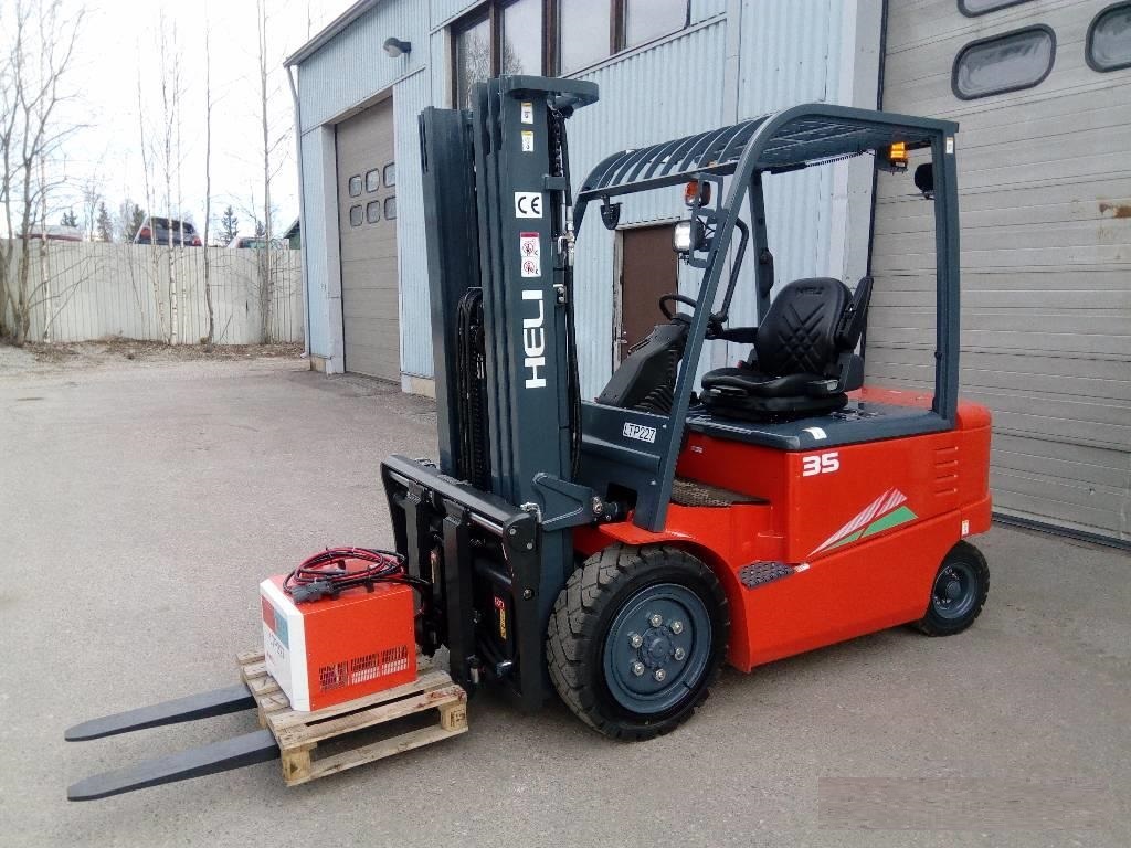 Cpd100 10ton Forklift About Heli Electric Narrow Aisle Forklift