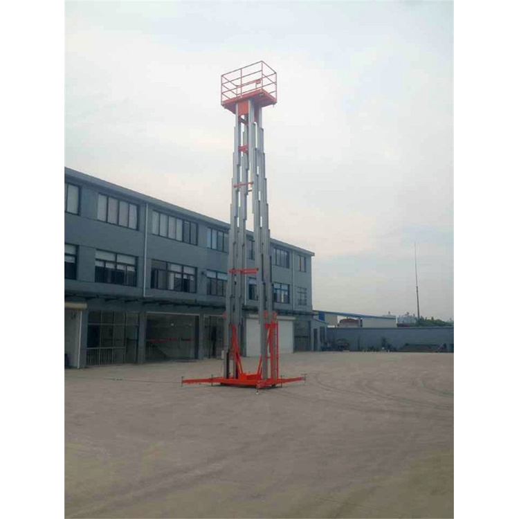 Dingli 11m Quadruple Mast Aluminum Electric Vertical Lift Gtwy11-2100