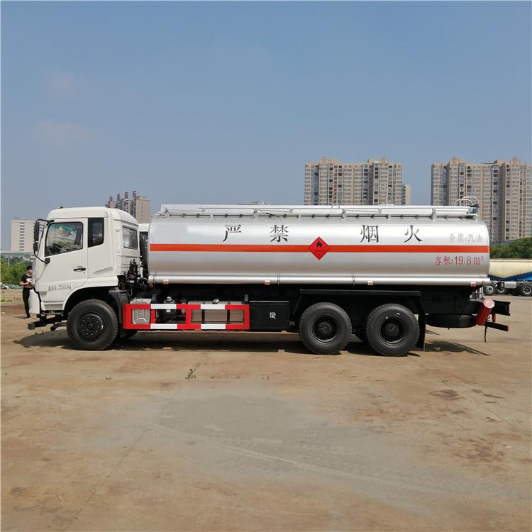 Dongfeng 6X4 20000 Liters Aluminium Alloy Tank Oil Tanker Truck