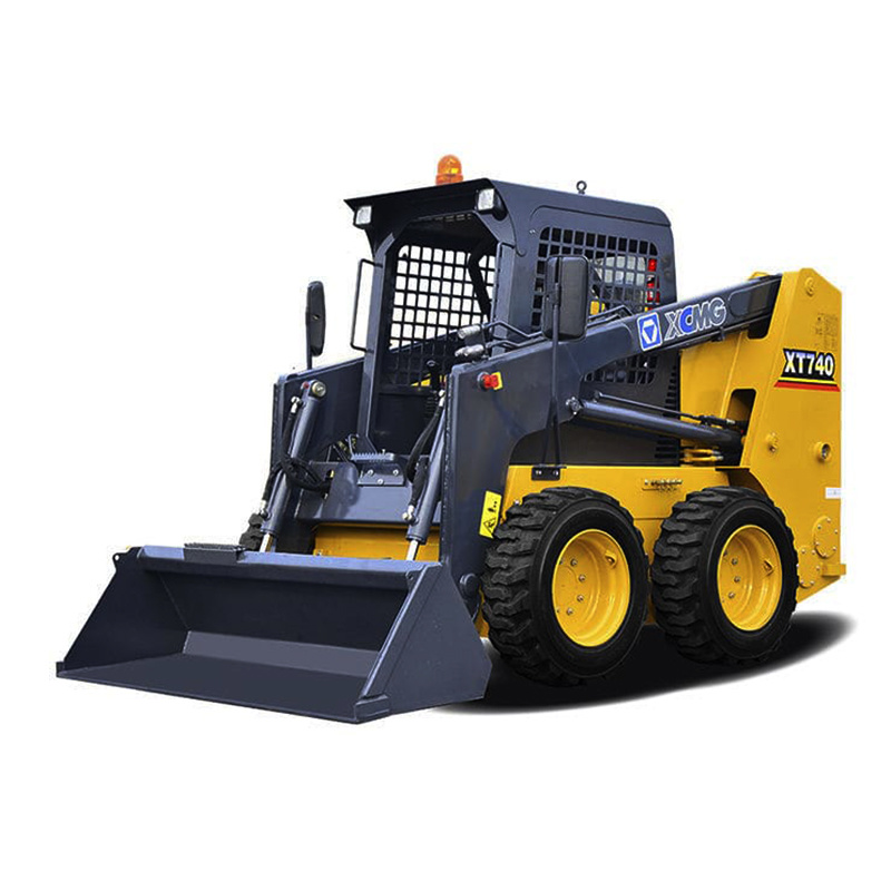 EXW Price Xugong Liugong 1ton 36.8kw Skid Steer Loader (Xc740K)