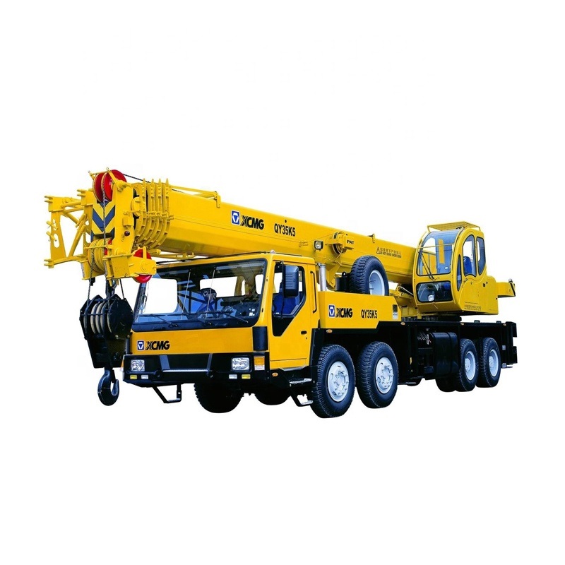 Famous Brand 35ton Truck Crane Qy35K5-I with 5 Boom