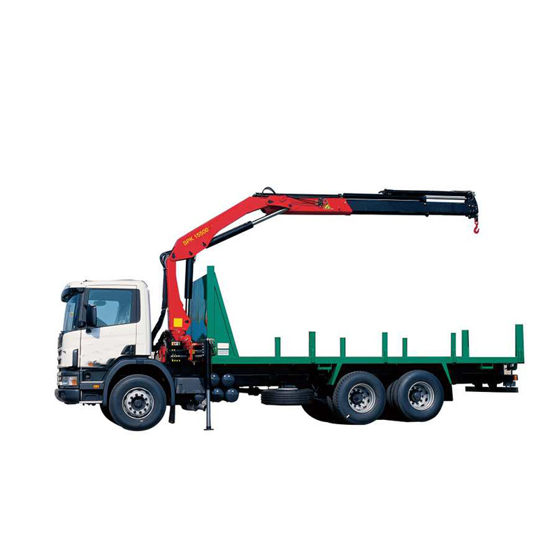 Famous Brand Sps8000 3.2 Ton Stiff Boom Crane Truck Mounted Crane