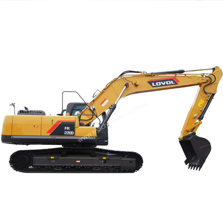 Foton Lovol Excavator 0.92cbm 22.2tons Digger with Isuzu Engine (FR220D)