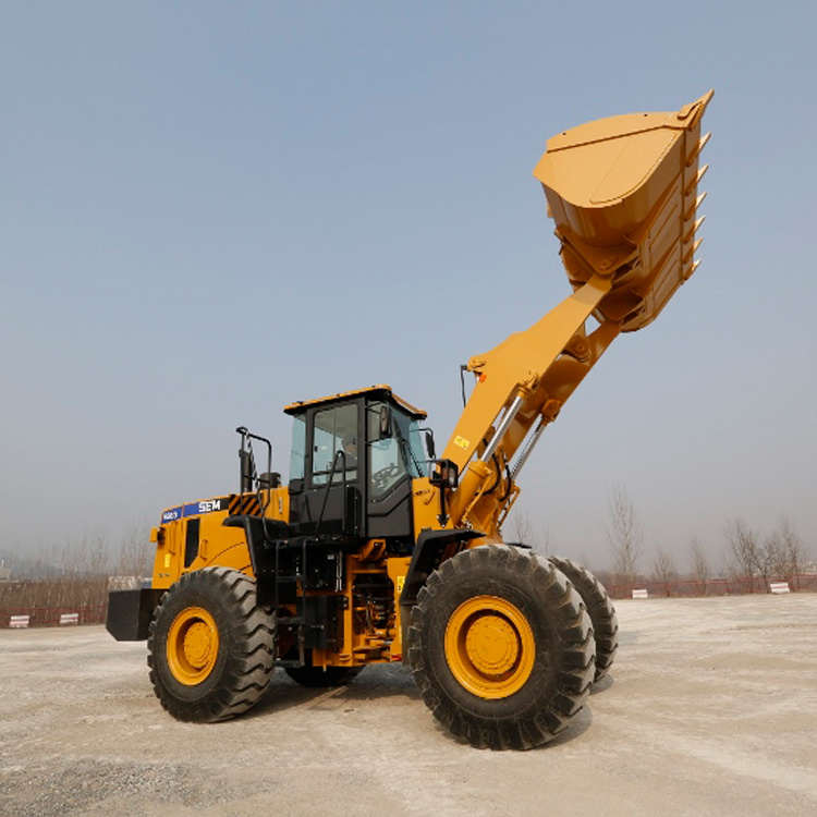 Front Discharge 5 Ton Front End Loader with Weichai Diesel Engine (SEM656D)