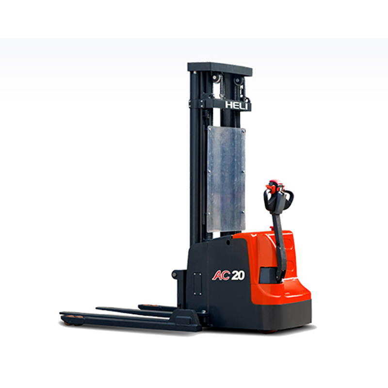 China 
                HELI 1200kg Small Electric Pallet Stacker
             supplier