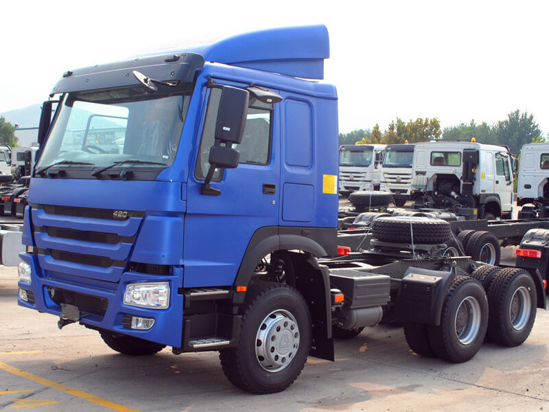 
                HOWO 371HP Trailer Truck 30 Ton Traktor Head Truck
            