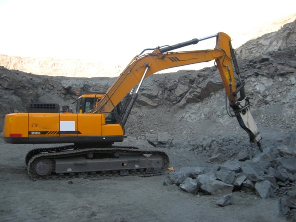 Heavy Earthmoving Machine 36.7ton Crawler Excavator Sy365c