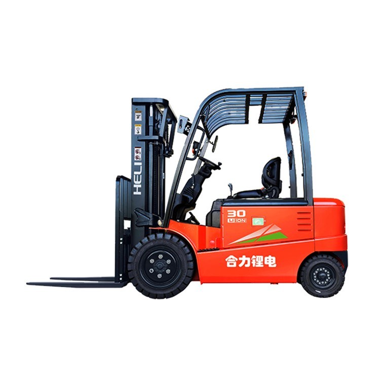 Heli 3ton Diesel Forklift with T-Type Bale Clamps Cpcd30