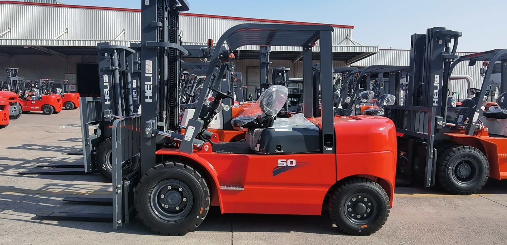 Heli 5ton Diesel Forklift Cpcd50 with Cheap Price