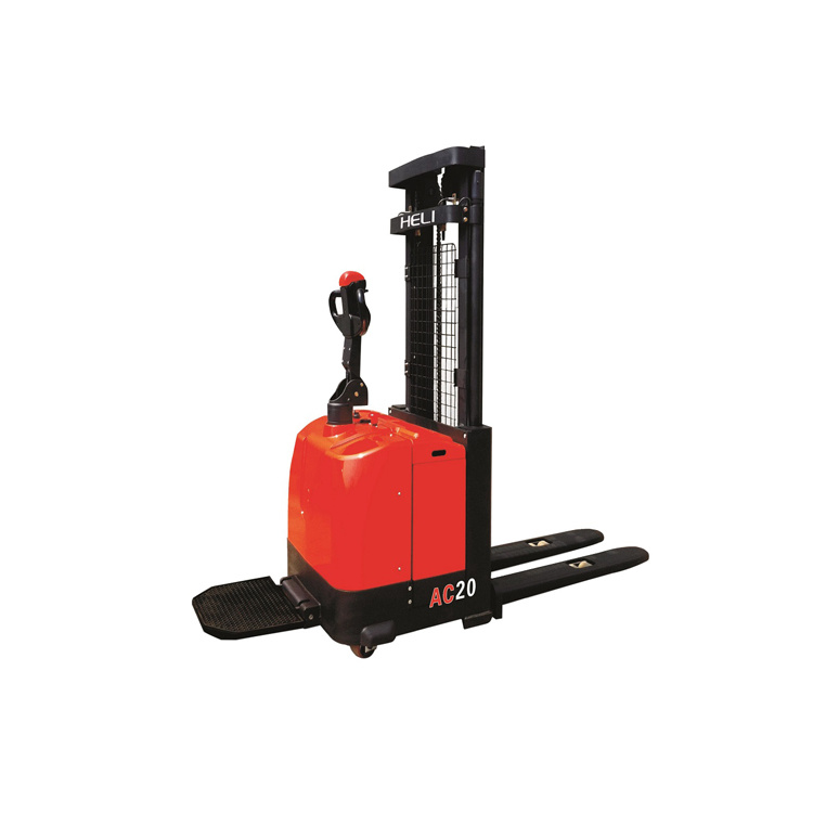 Heli Cdd20 Stand Drive Forklift Electric Pallet Stacker