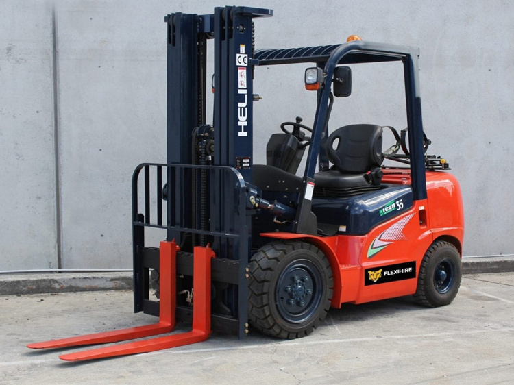 Heli Electric Forklift Truck AC Forlift Cpd35 3.5 Ton 3500kg with Spare Parts