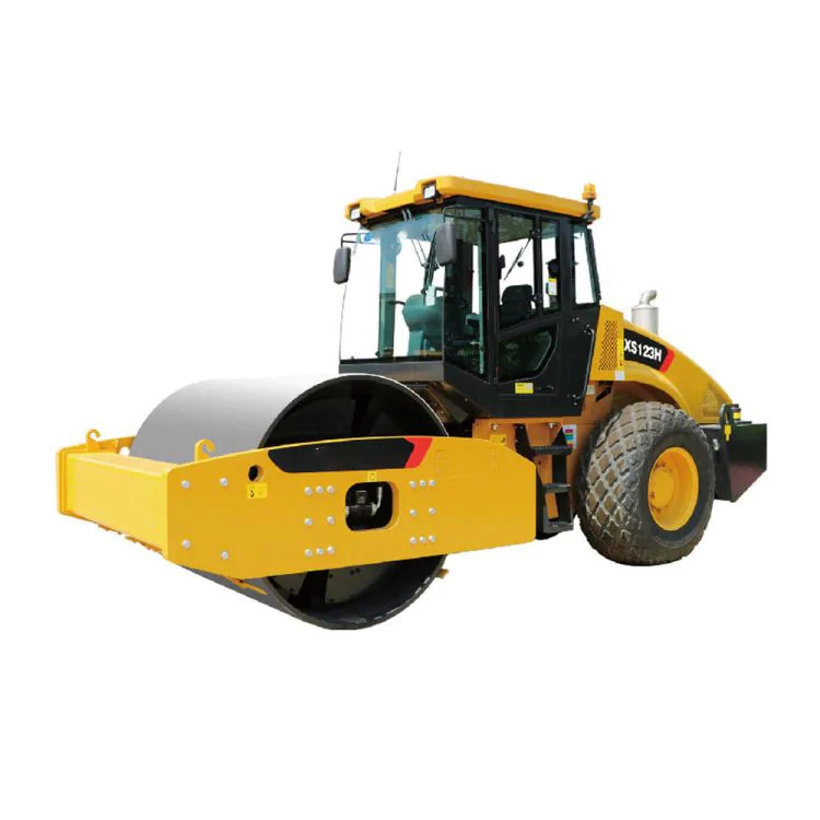 High Quality Road Roller Single Drum Walking Behind 12t Vibratory Road Roller Xs123h