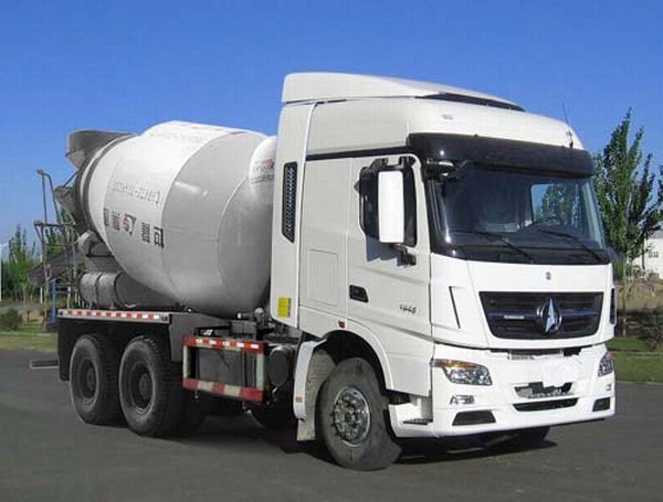 Hot Sale Beiben 9m3 Mobile Concrete Mixer Truck Yzh5250gjbbb