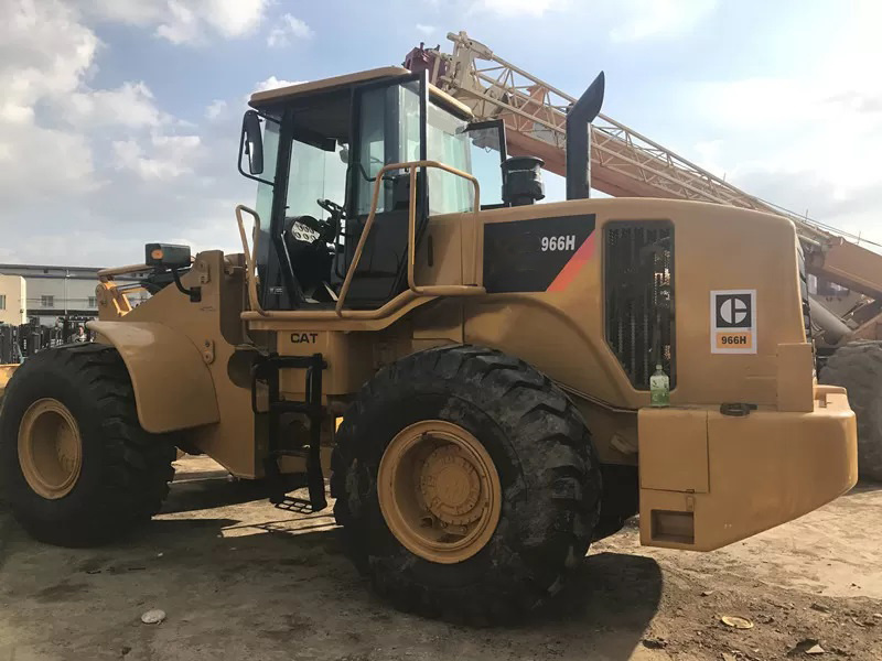 China 
                Cat 6 トンホイールローダ 966h の在庫は、ホットセールに対応しています
             supplier