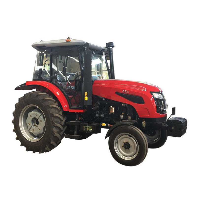 Hot Sale Lutong 60HP Mini Farm Tractor Wheeled Tractor Garden Tractor with EPA Certificate and with Front Loader/Backhoe/Plough/Trailer (LT604)