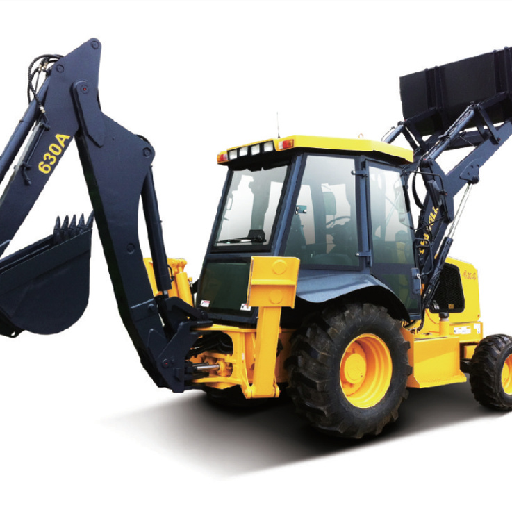 Hot Selling Sinomach Backhoe Loader 630A 4WD in Stock