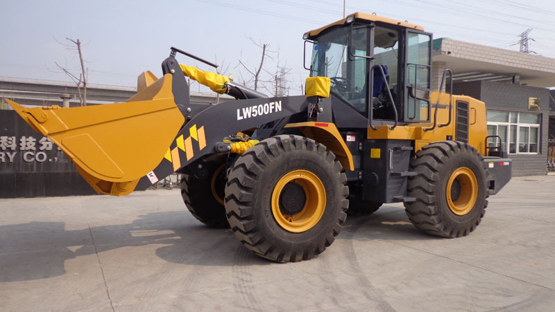 Hydraulic System 5ton Wheel Loader for Sale
