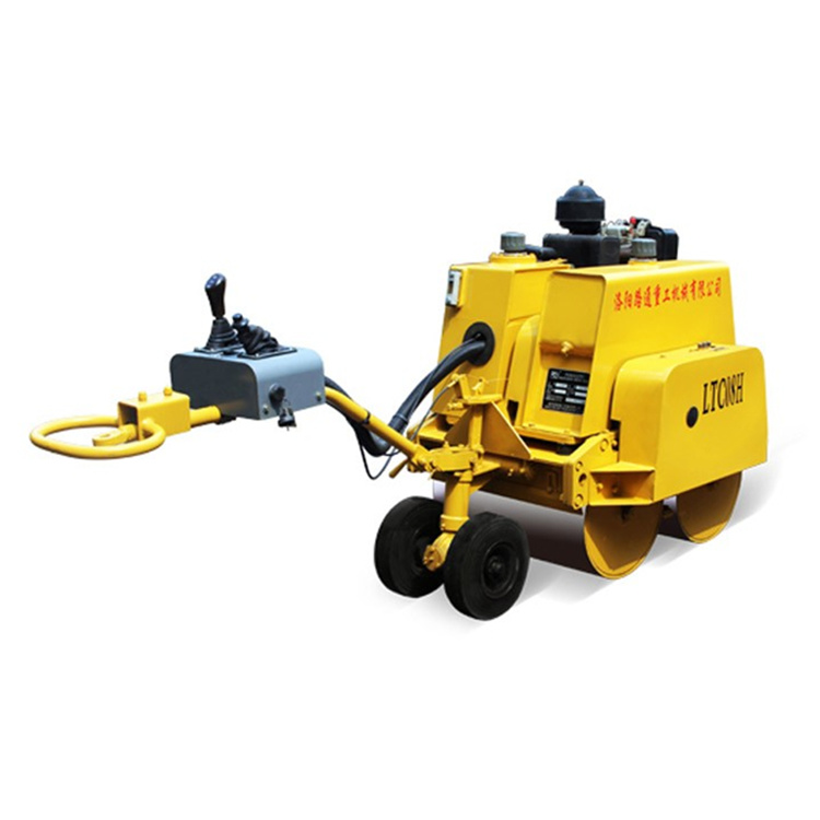 Hydraulic Walk Behind Ltc08h Double Drum Vibratory Road Roller